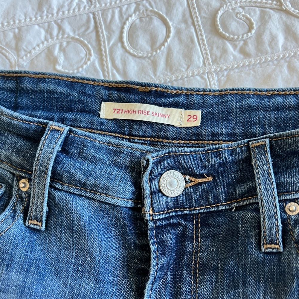 721 High Rise Skinny Levi’s Jeans